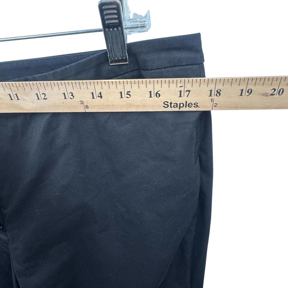Women's‎ Faconnable Black Straight Leg Pants Size 14 - Picture 6 of 9